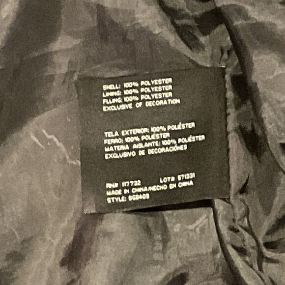 Gerry Sz L Gray 3 In 1 Coat W/ Zip Out Burgundy Jacket Hooded Ski Winter Puffer - Picture 12 of 16